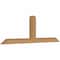 Ekena Millwork Portland Smooth Timber Gable Bracket, Western Red Cedar, 60"W x 20"H x 3 1/2"D x 3 1/2"F, 8/12 Pitch GBW060X20X0404POR00SWR - alternate 4